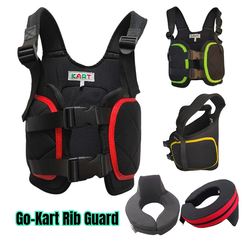 Chest Protector Armor - Go-Kart Rib Guard Children Adult Waist