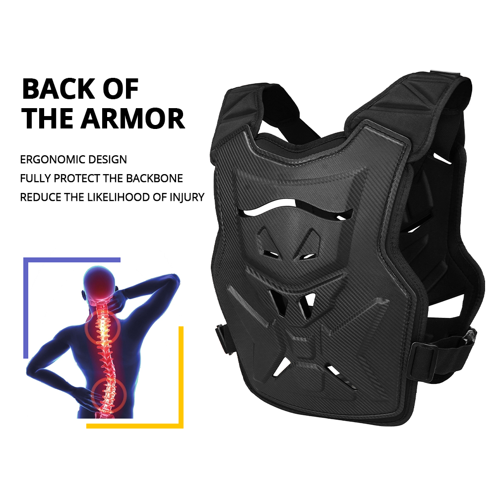 Chest Protector Armor - Motorcycle Armor Snowboard Spine Chest Body