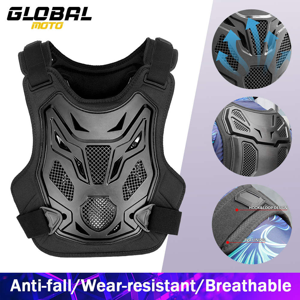 Chest Protector Armor - Men's Motorcycle Armor Vest Anti-fall Wear-resistant