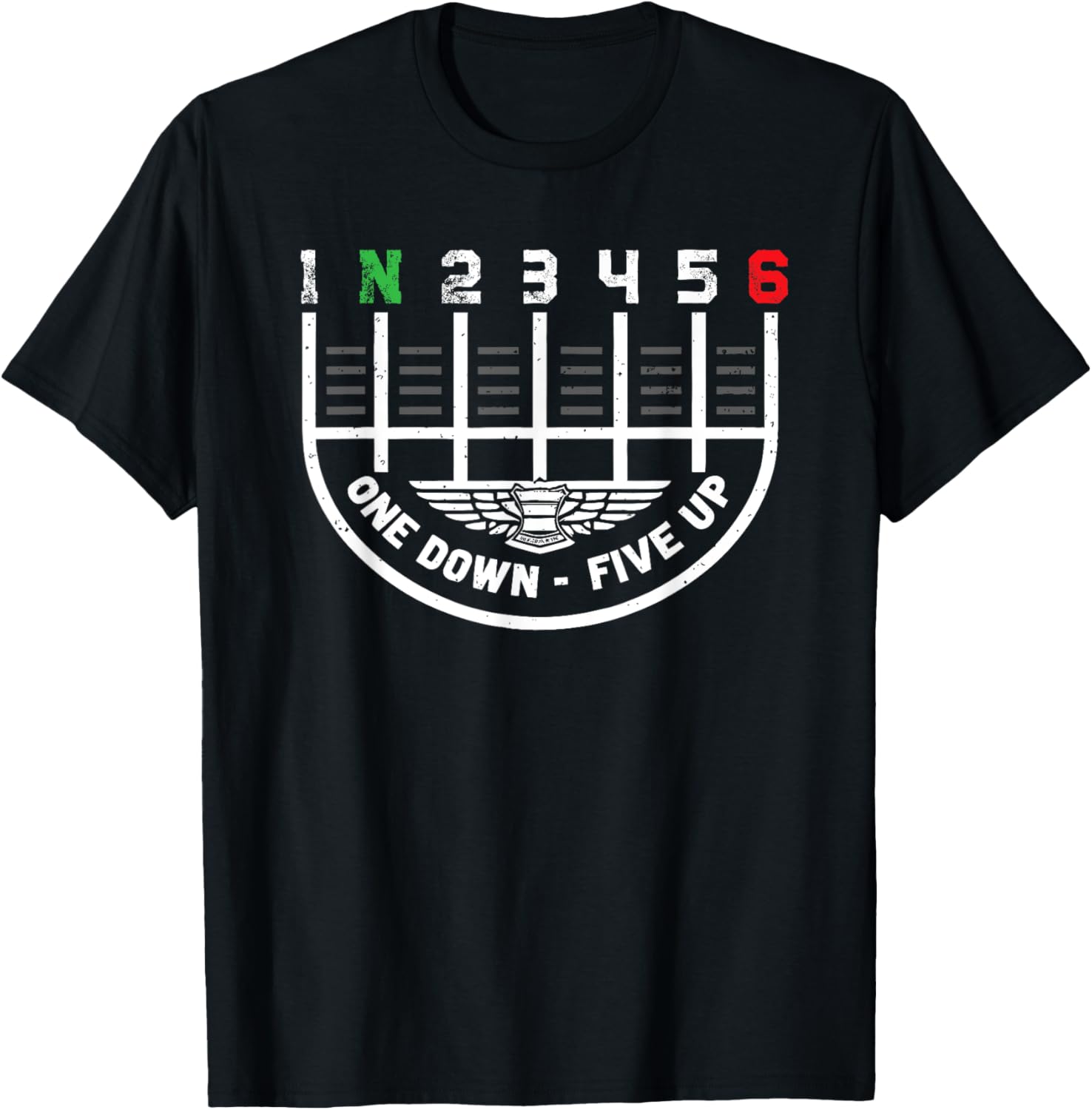 Motorcycle Gear Pattern - 1n23456 Motorcycle Gear Shift Pattern for