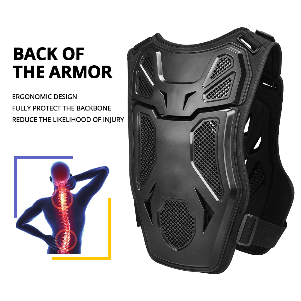 Motocross Body Armor Motorcycl - Chest Protector Armor ulasan dan harga