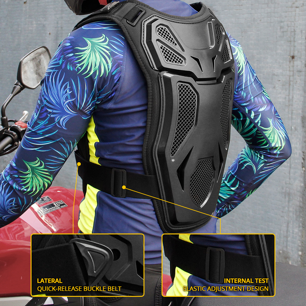 Motocross Body Armor Motorcycl - Chest Protector Armor ulasan dan harga