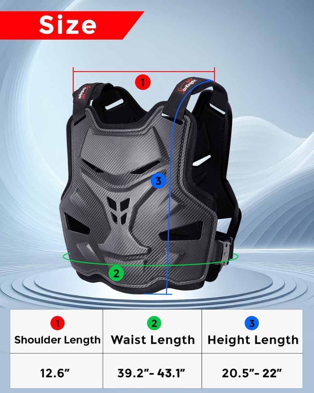 Adult Motocross Chest Protecto - Chest Protector Armor ulasan dan harga