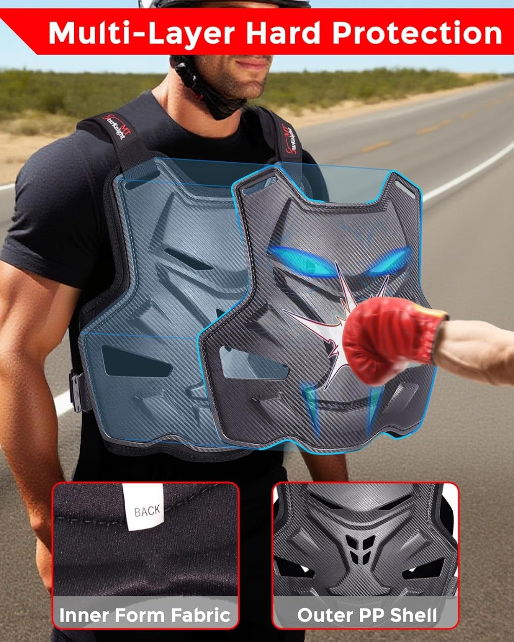 Adult Motocross Chest Protecto - Chest Protector Armor ulasan dan harga