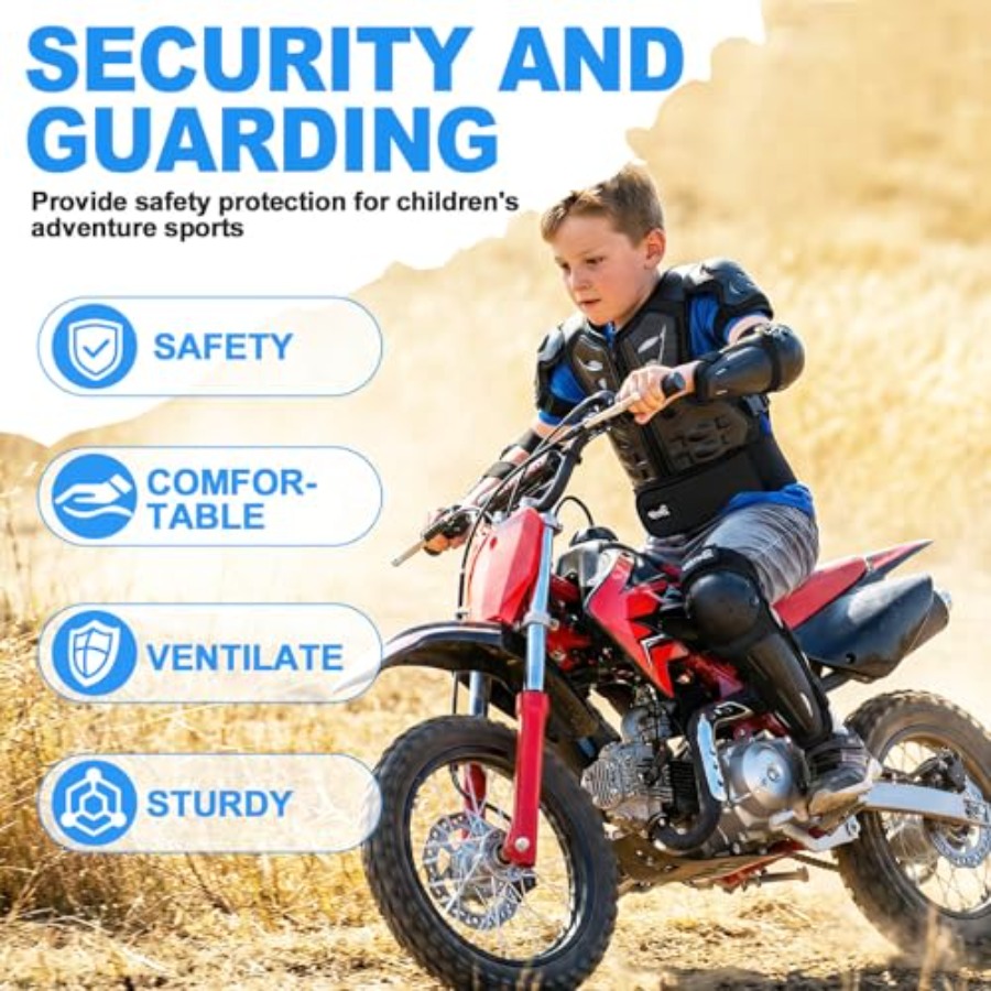 Teenager Motorcycle Armor Vest - Chest Protector Armor ulasan dan harga