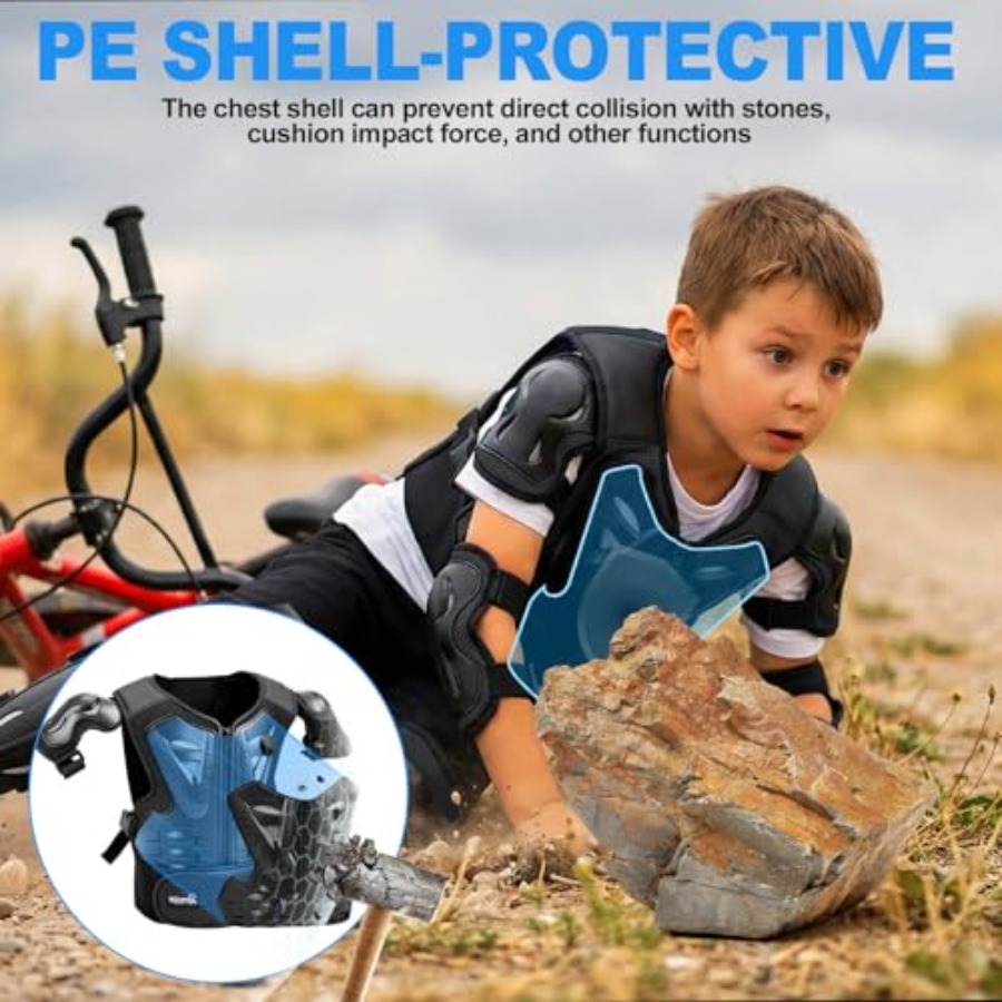 Teenager Motorcycle Armor Vest - Chest Protector Armor ulasan dan harga
