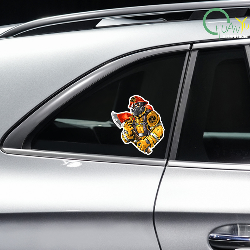 Car Sticker Firefighter Patter - Motorcycle Gear Pattern ulasan dan harga