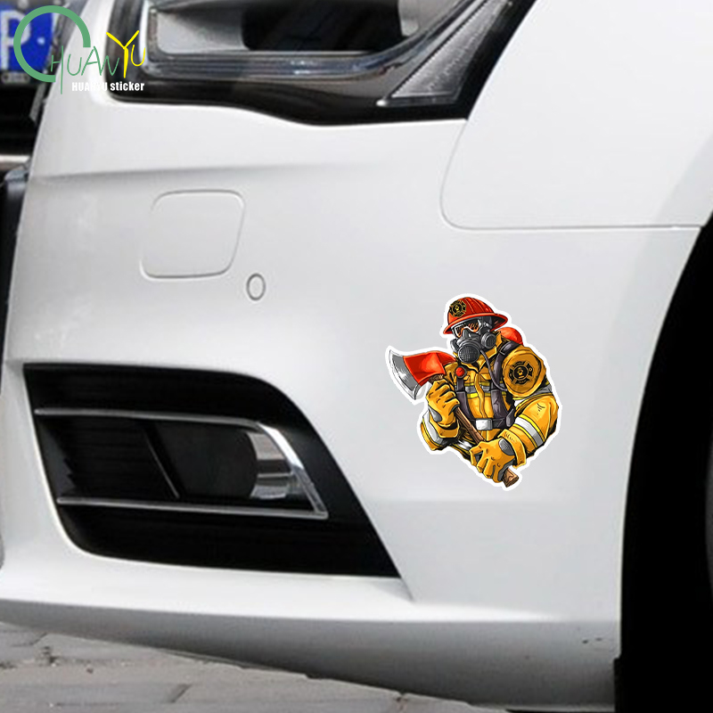 Car Sticker Firefighter Patter - Motorcycle Gear Pattern ulasan dan harga