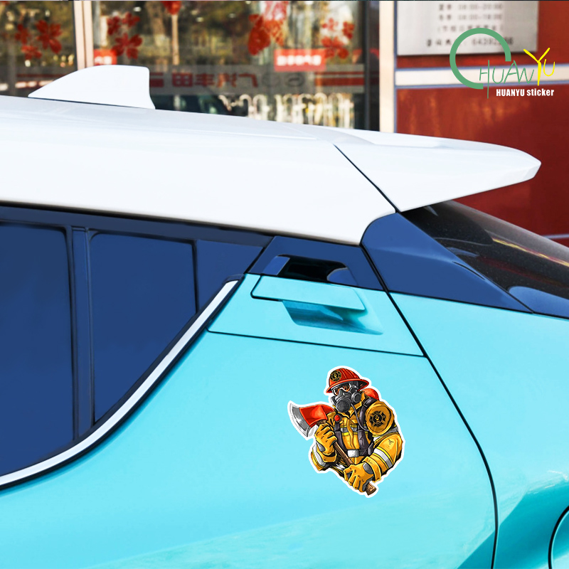 Car Sticker Firefighter Patter - Motorcycle Gear Pattern ulasan dan harga