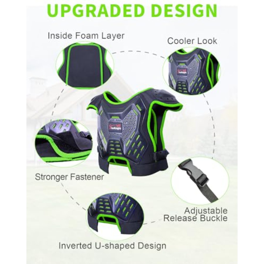 Dirt Bike Gear - Youth Motorcy - Chest Protector Armor ulasan dan harga