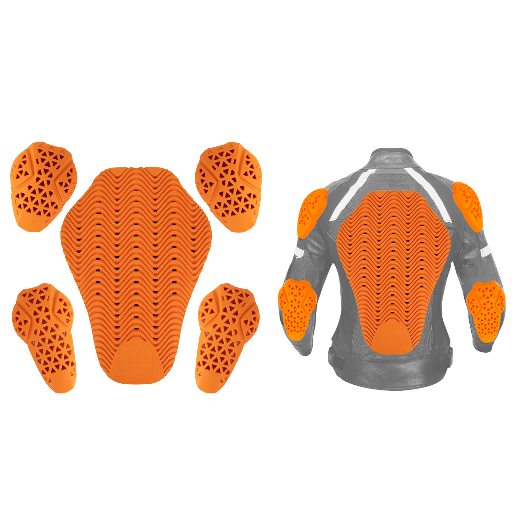 CE Level 2 Motorcycle Armor Ja - Chest Protector Armor ulasan dan harga