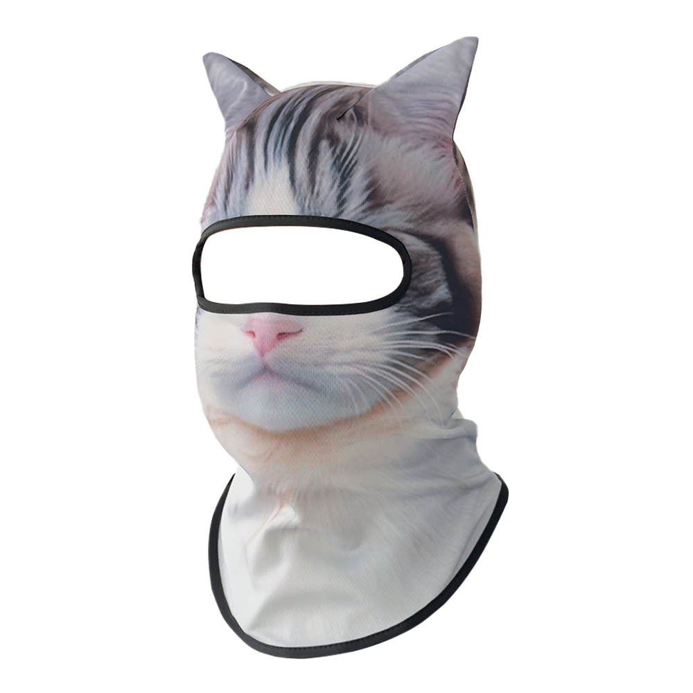 3D Animal Face Mask Motorcycle - Motorcycle Gear For Dogs ulasan dan harga