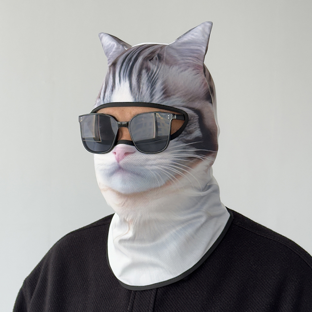 3D Animal Face Mask Motorcycle - Motorcycle Gear For Dogs ulasan dan harga