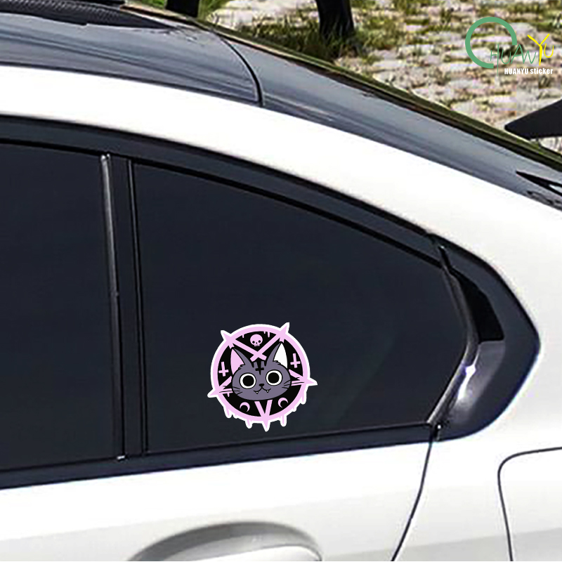 Cool purple black cat pattern  - Motorcycle Gear Pattern ulasan dan harga