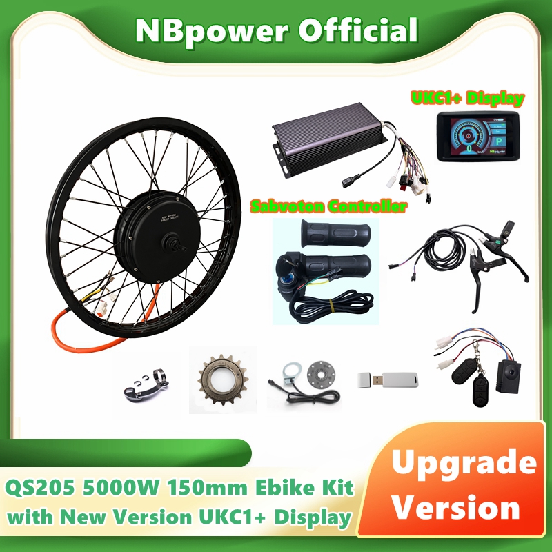 NBpower/QS205 5000W V3 150mm R - Motorcycle Gear Kit ulasan dan harga