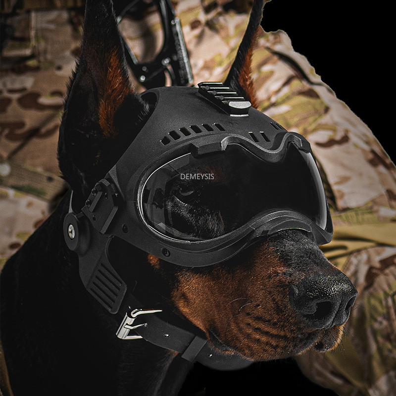 Outdoor Hunting Dog Helmet Pet - Motorcycle Gear For Dogs ulasan dan harga
