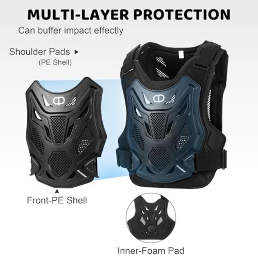 Dirt Bike Gear - Youth Motorcy - Chest Protector Armor ulasan dan harga
