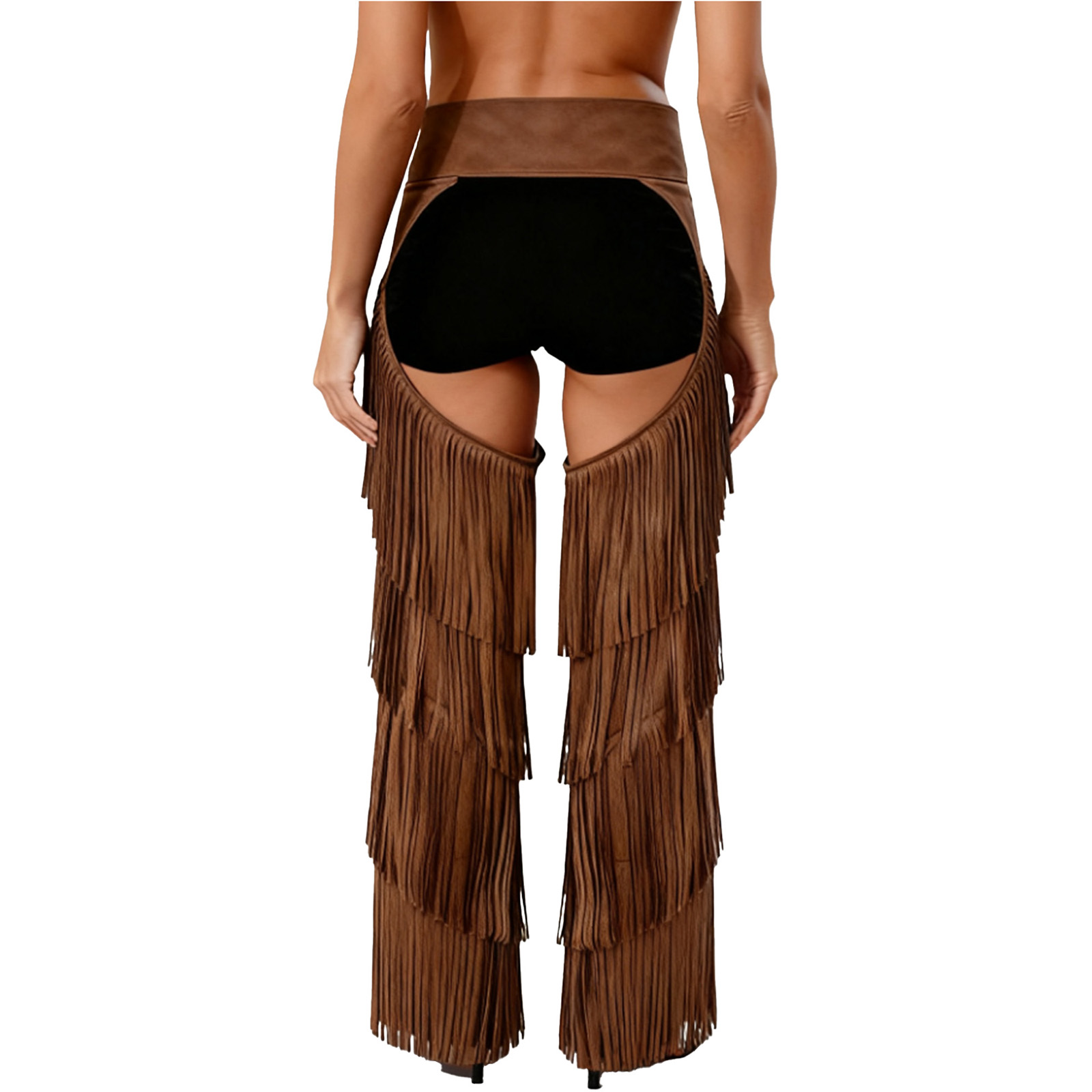 Womens Mens Western Cowboy Cha - Motorcycle Gear Pants ulasan dan harga