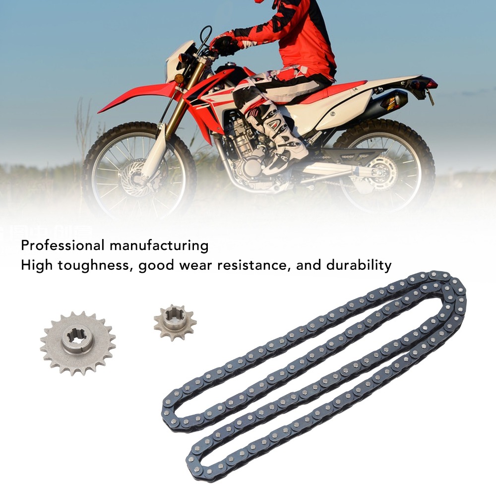 T8F 116 Links Drive Chain Kit  - Motorcycle Gear Kit ulasan dan harga