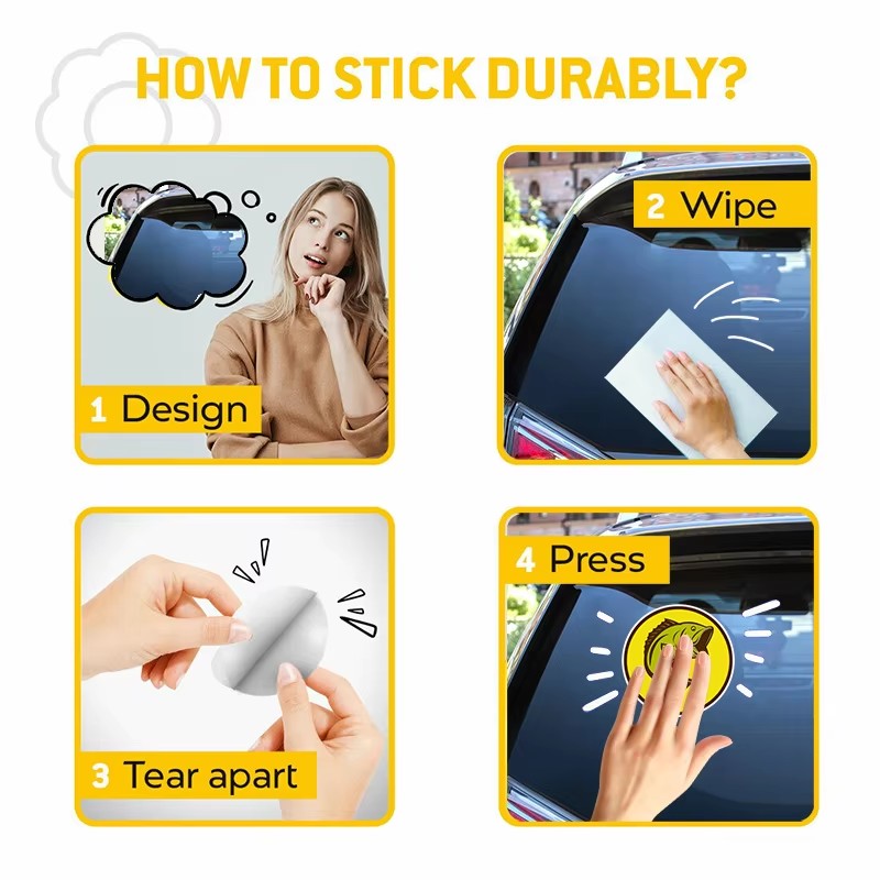 B0692# Self-adhesive Decal Pug - Motorcycle Gear For Dogs ulasan dan harga