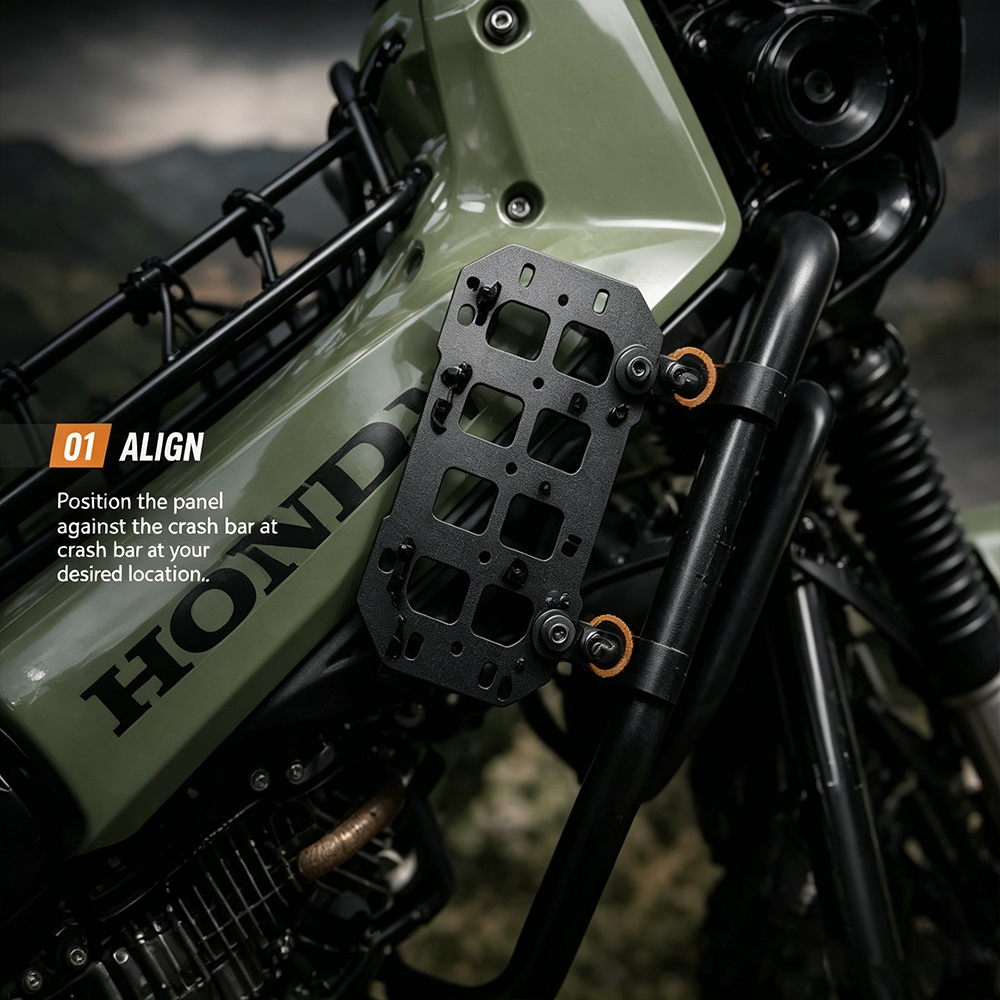 Motorcycle Bumper Molle Panel  - Motorcycle Gear Pants ulasan dan harga