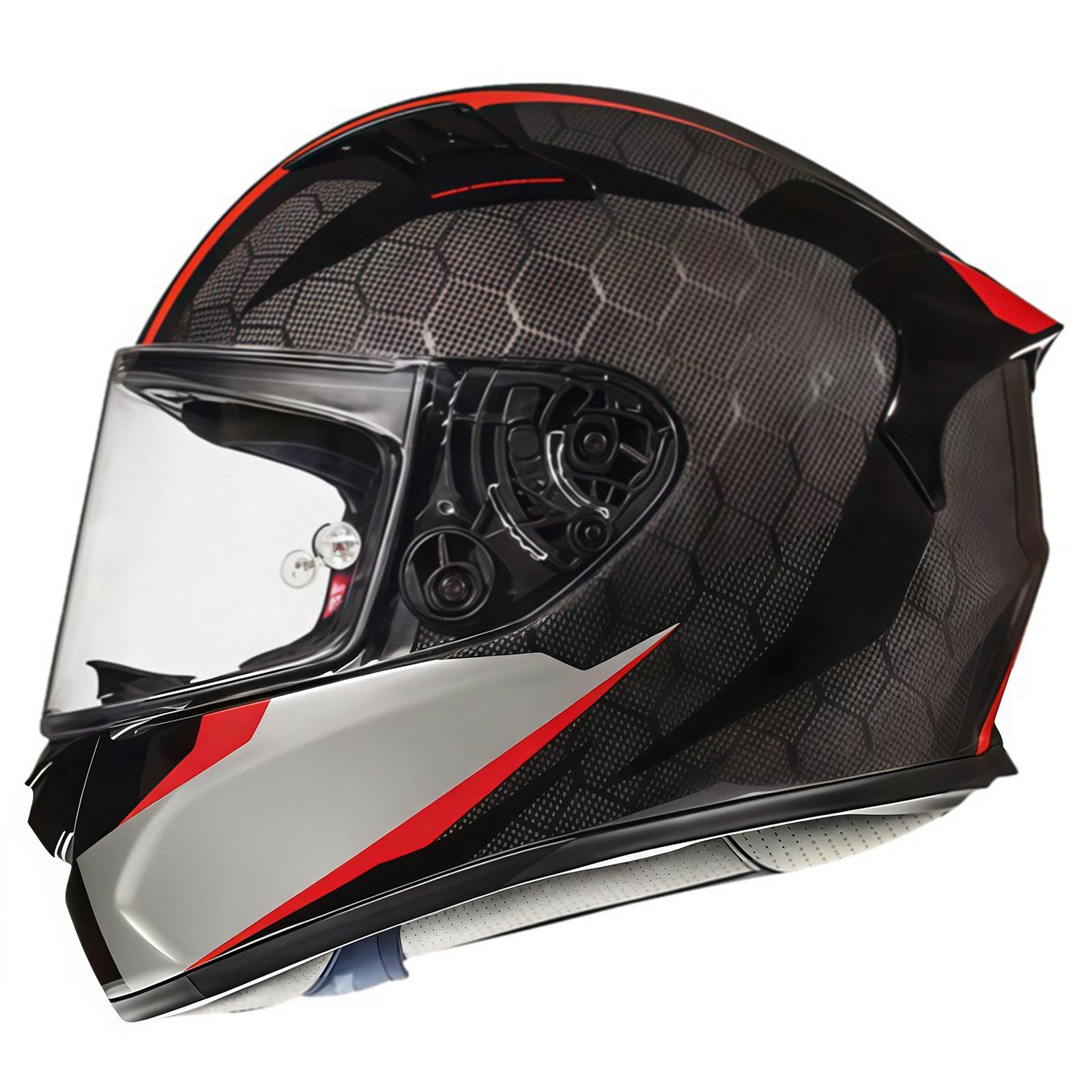 Motorcycle Helmet Visor Base S - Motorcycle Gear Pattern ulasan dan harga