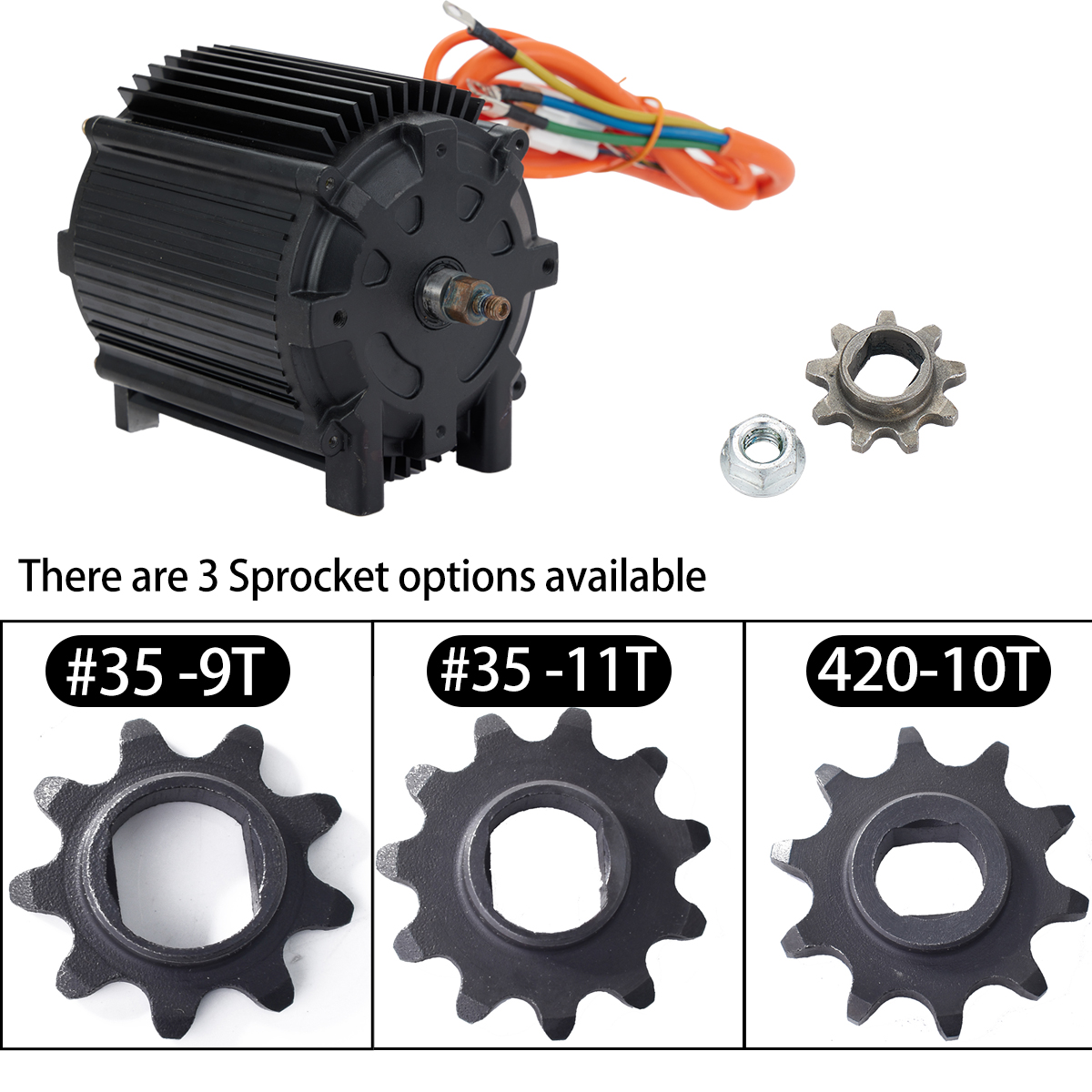 Kunray KR5V V2 72V 5000W Elect - Motorcycle Gear Kit ulasan dan harga