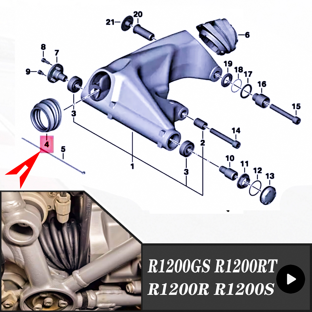 FOR BMW R1200GS Adventure R12 - Motorcycle Gear Lever Rubber ulasan dan harga